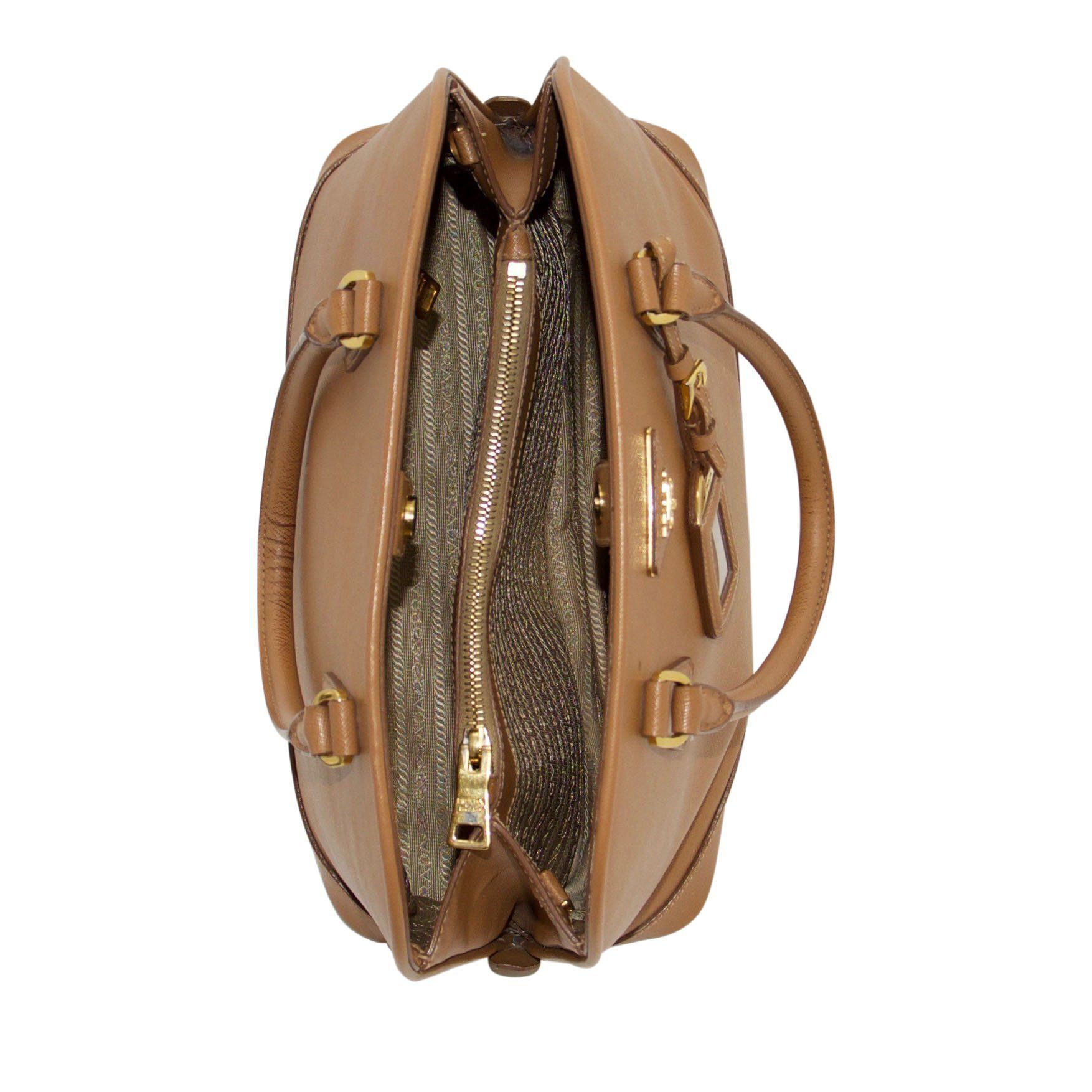 Prada Saffiano Lux Promenade Bag Large Travel Bag