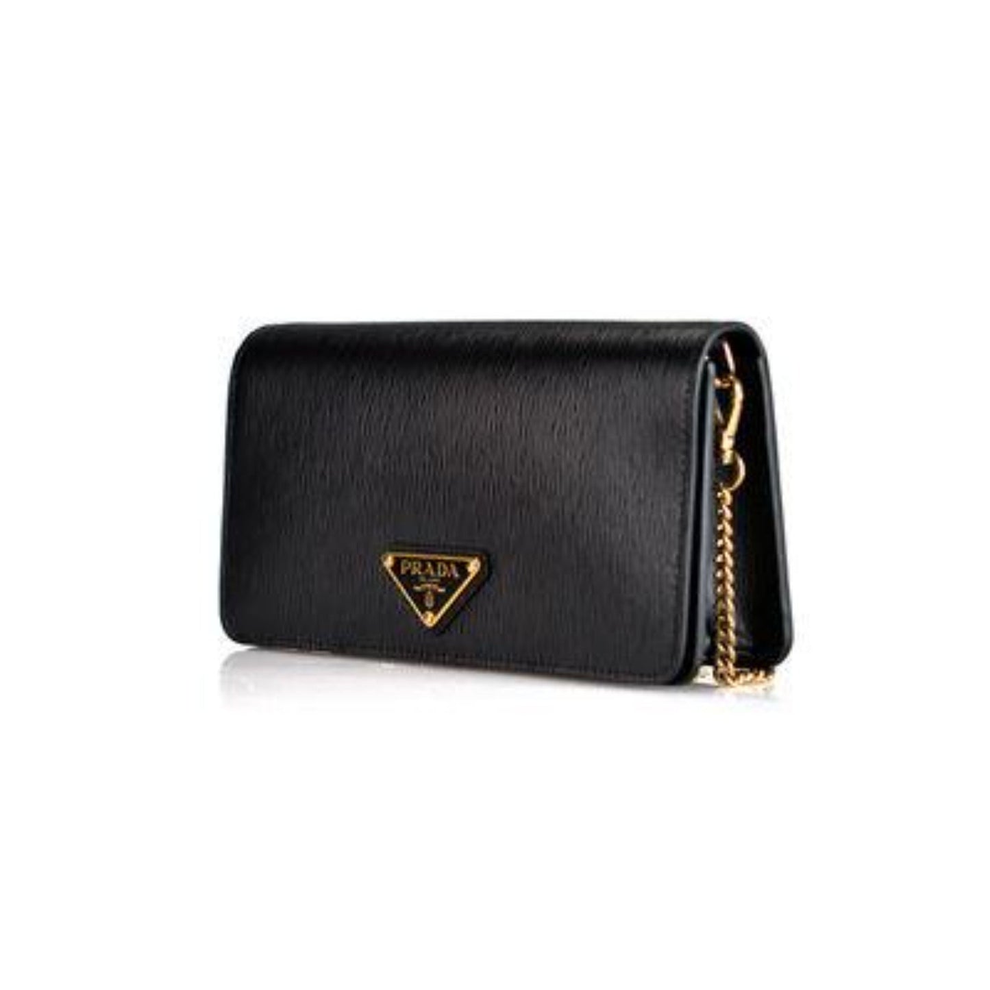 Prada Miniborse Move Cross Body Luxury Handbag Leather Vitello Black Crossbody Bag