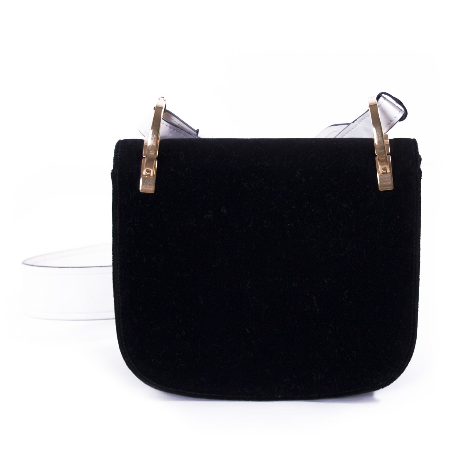 Prada Pionnière Velvet Saddle Bag Travel Bag