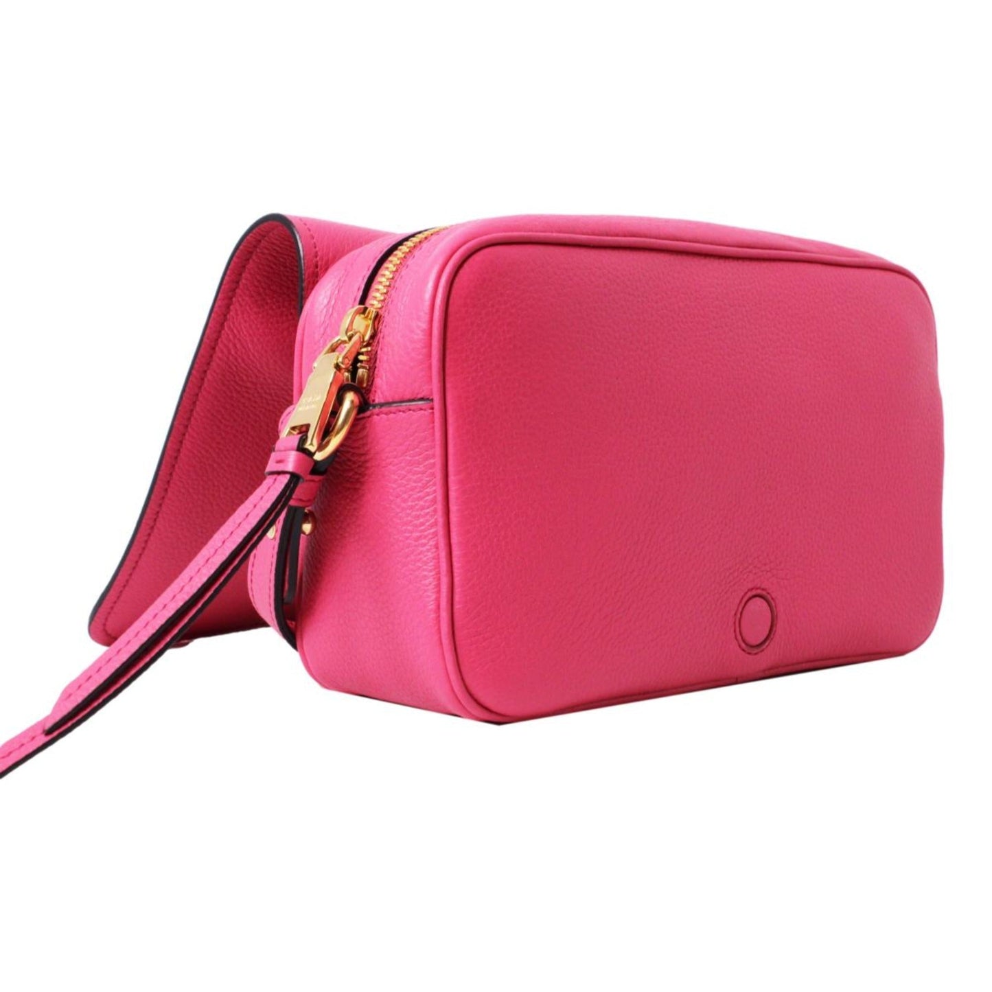 Prada Phenix Peonia Crossbody Bag Leather Vitello Flap