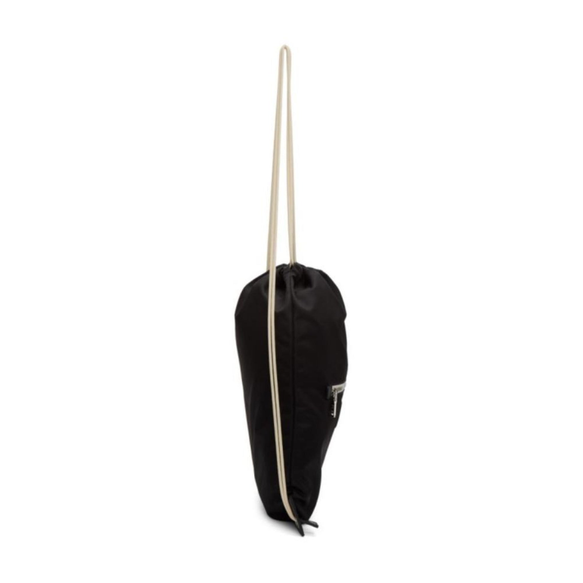 Prada Zaino Tessuto Drawstring Backpack Nylon Black