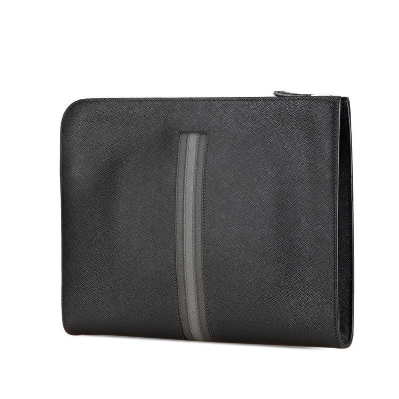Prada Clutch Bag Leather Saffiano Leather Clutch Bag
