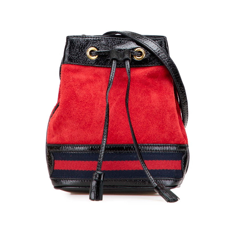 Gucci Ophidia Shoulder Bag Leather Suede Shoulder Bag