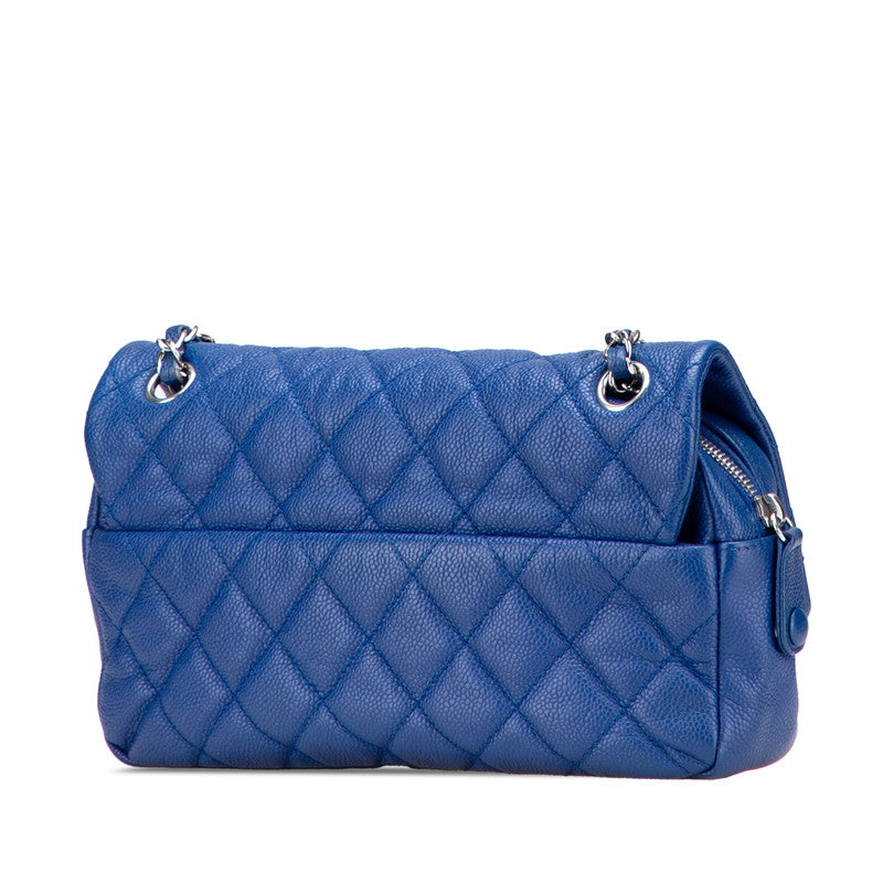 Chanel Coco Mark Matelasse Caviar Skin Shoulder Bag
