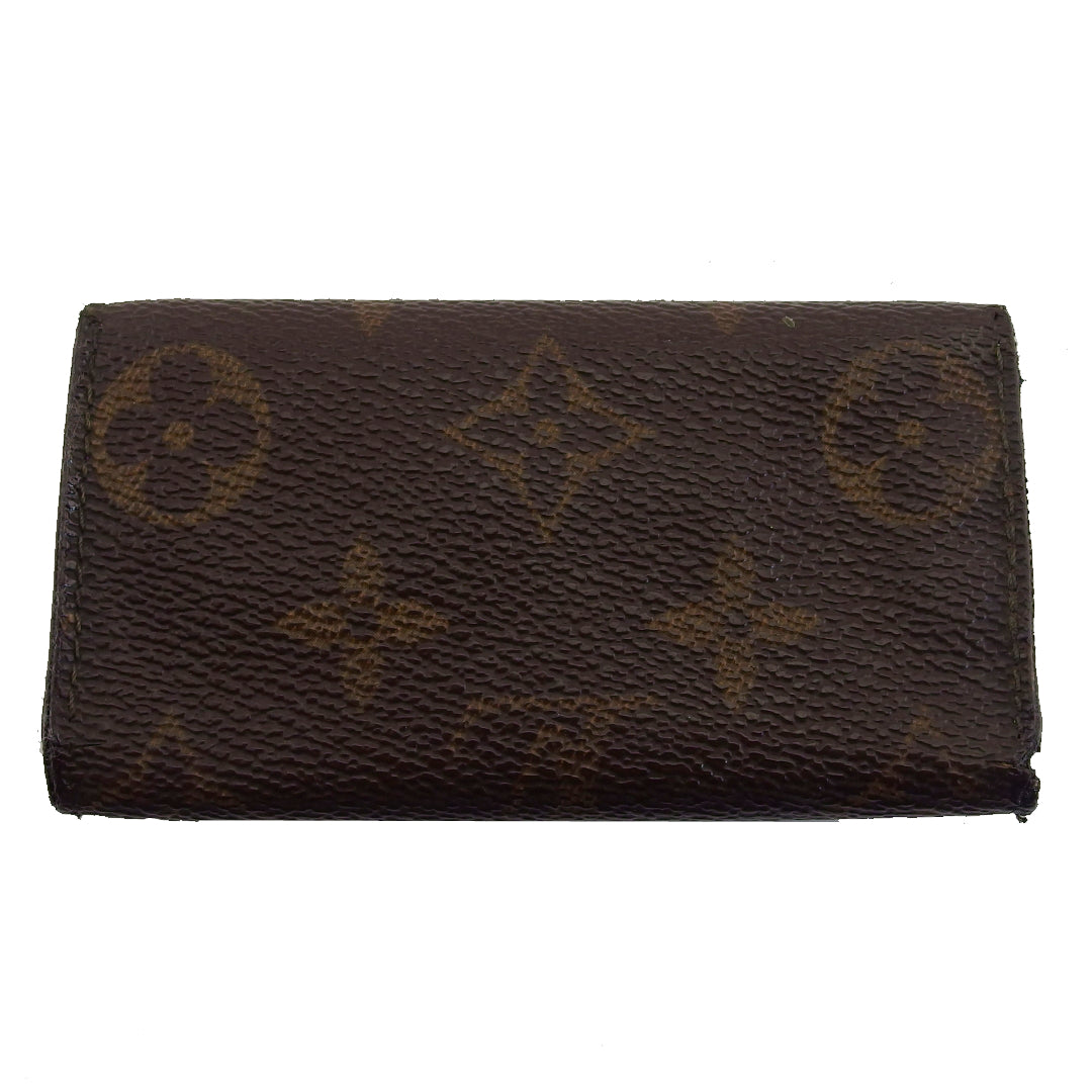 Louis Vuitton Key holder M62631 Multicles4 Brown Beige Key Chain Q836