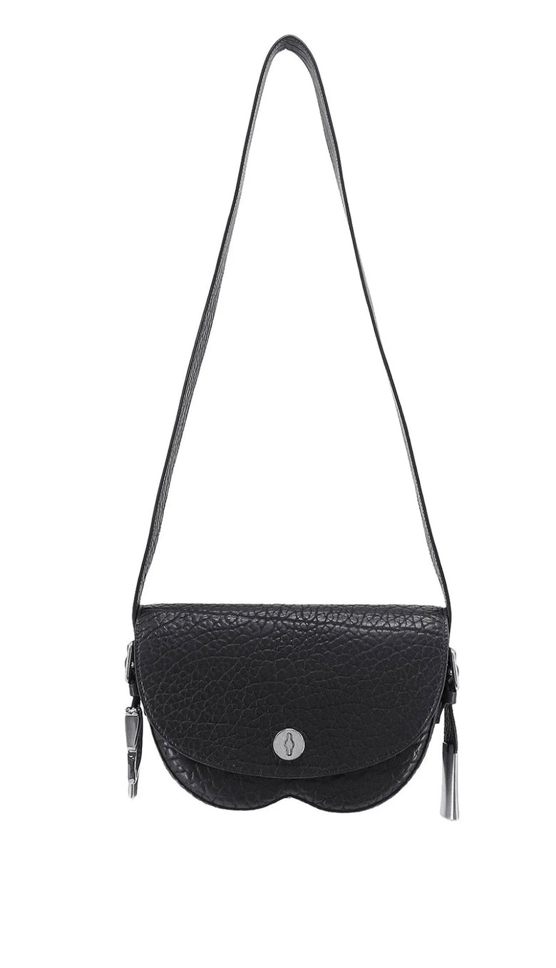 Burberry Luxury Ll Sm Chess Satchel Bag Satchel Leather Black