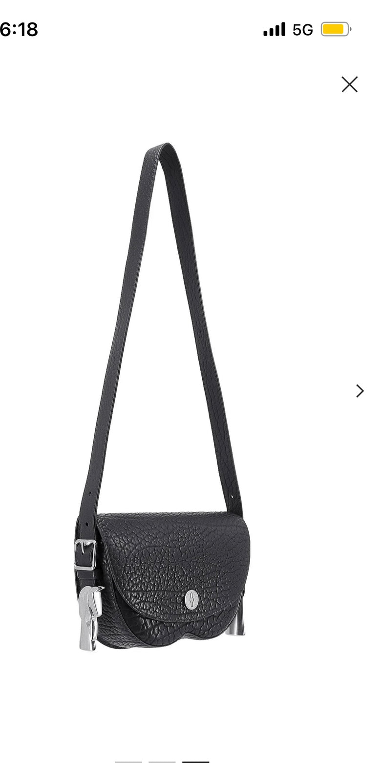 Burberry Luxury Ll Sm Chess Satchel Bag Satchel Leather Black