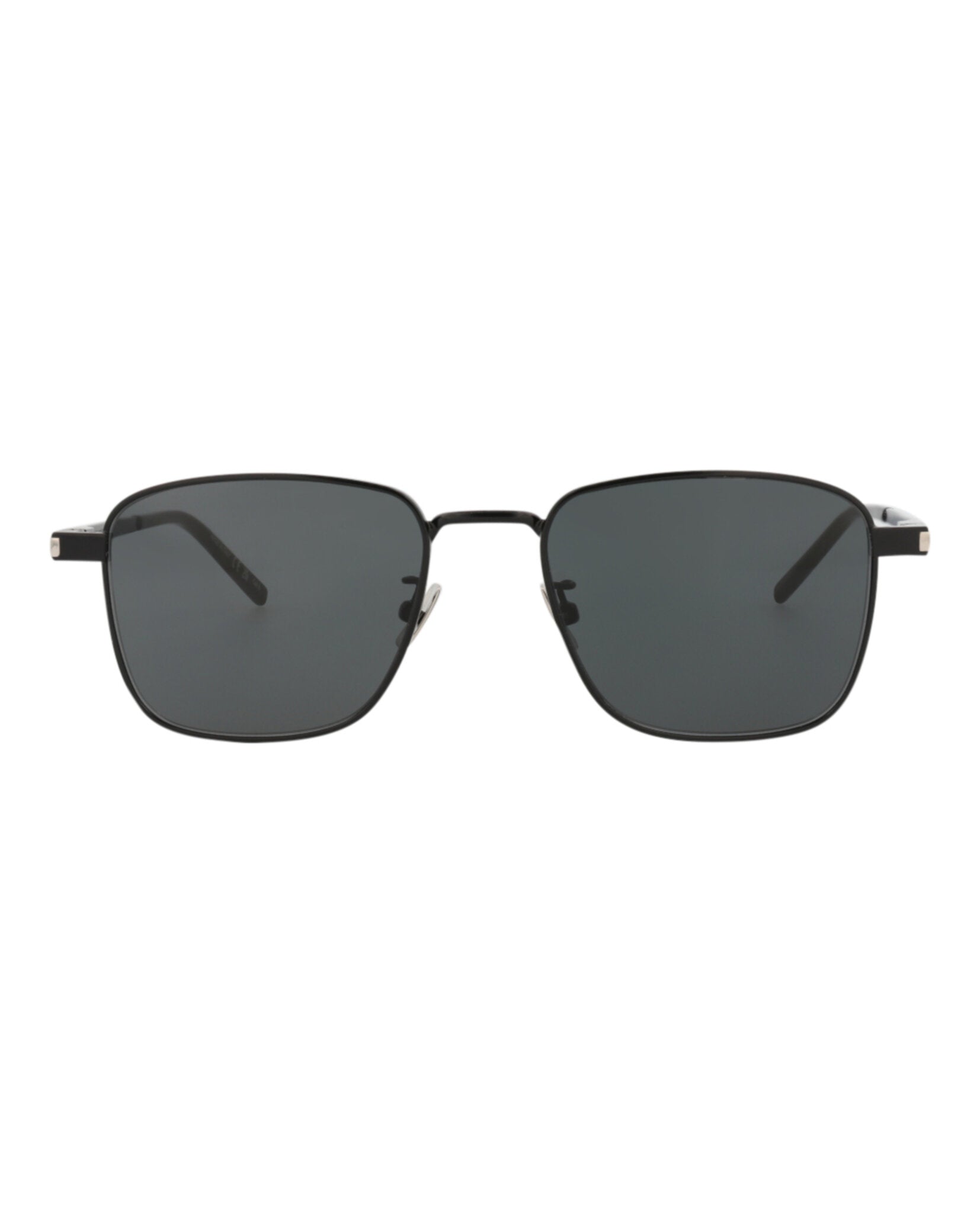 YSL Saint Laurent Square-Frame Sunglasses Unisex-Adult --001 Metal