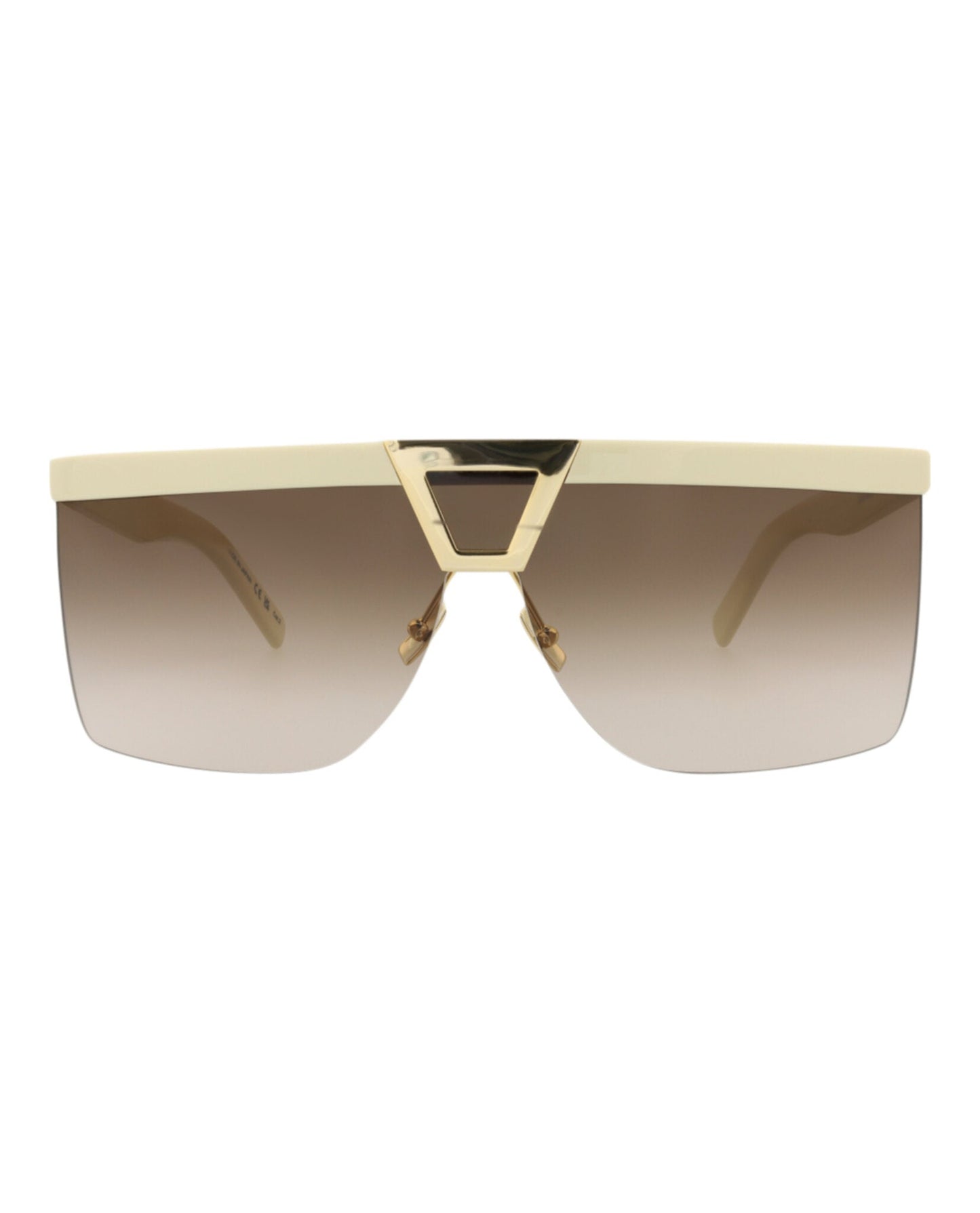 YSL Saint Laurent Shield-Frame Acetate Sunglasses Womens --002