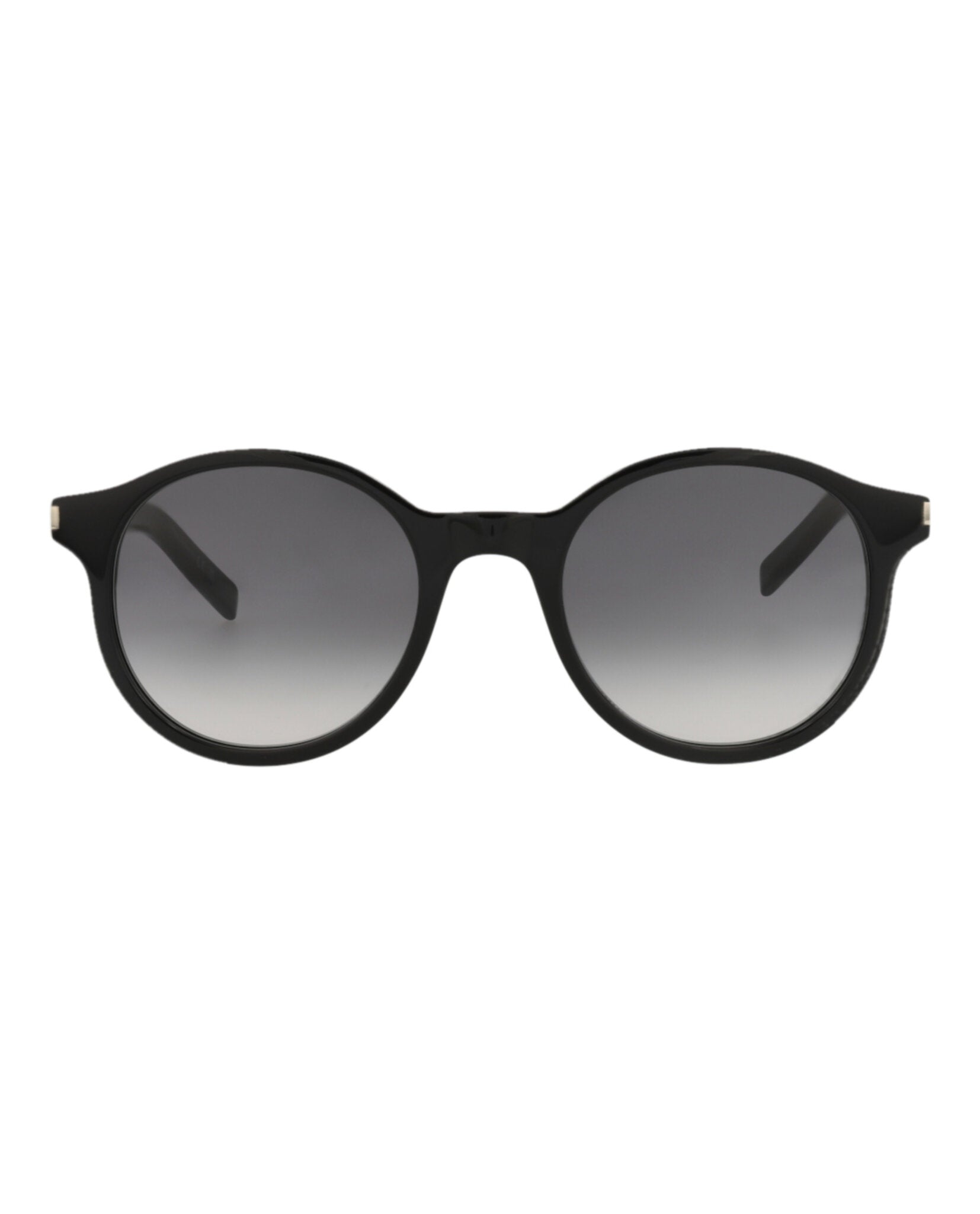 YSL Saint Laurent Round-Frame Acetate Sunglasses Unisex-Adult --001