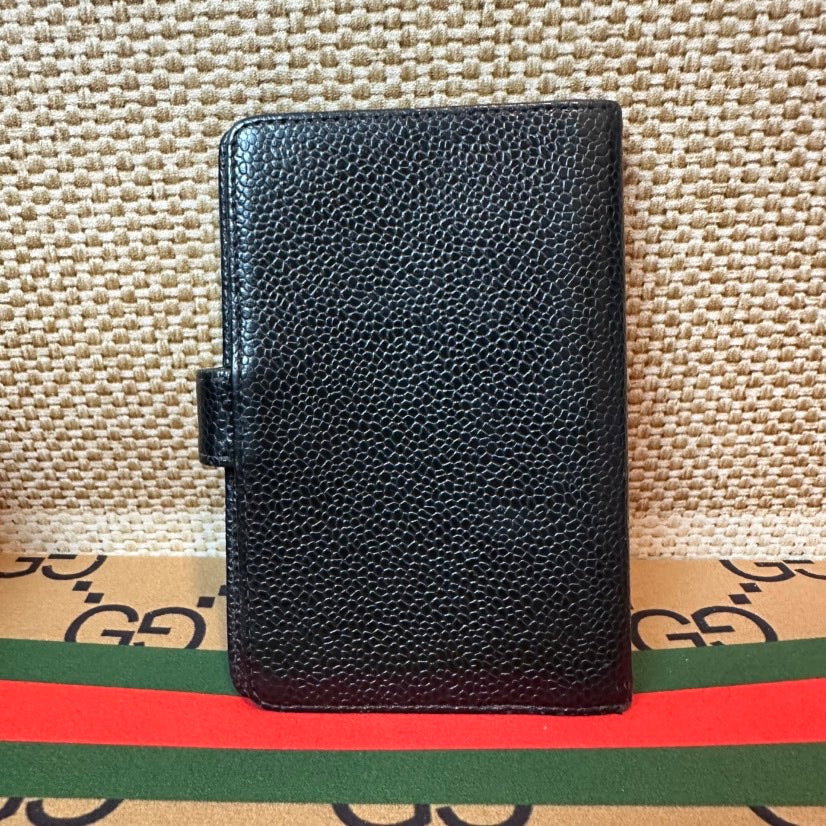 Chanel Classic Black Leather Wallet