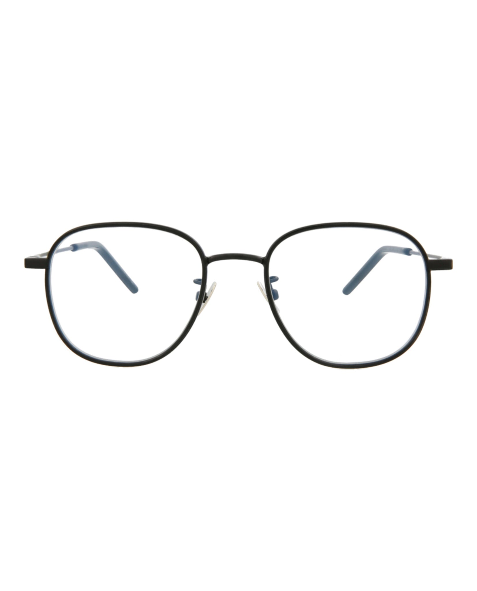 YSL Saint Laurent Round-Frame Optical Frames Unisex-Adult --001 Metal Handbag