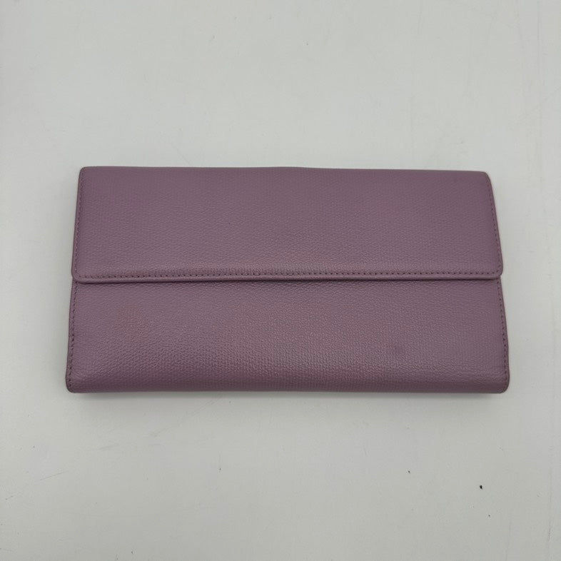 Chanel Pink Leather Clutch Wristlet Box and Dust Bag Included
