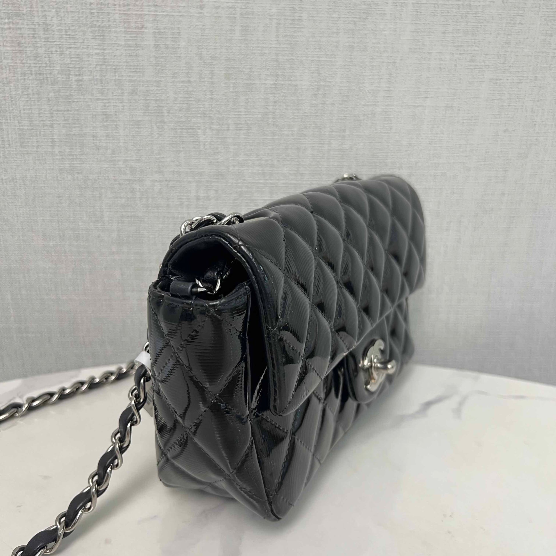 Chanel Classic Flap CF Mini Black Quilted Leather Chain Shoulder Bag