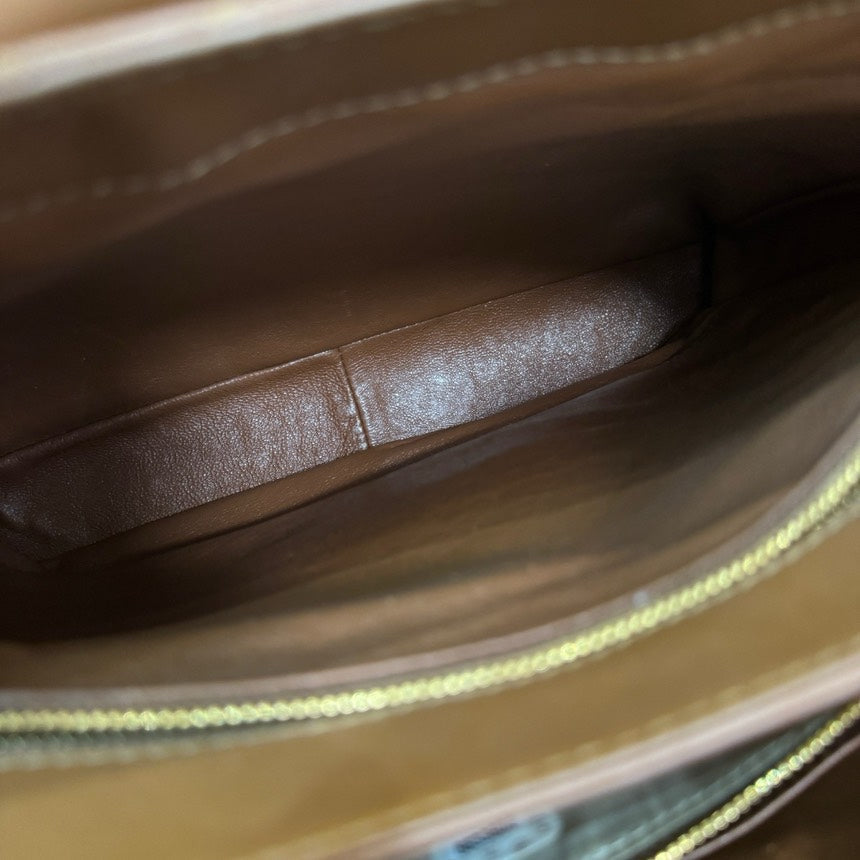 Chanel Kelly Tote Bag Tan Quilted Leather cm