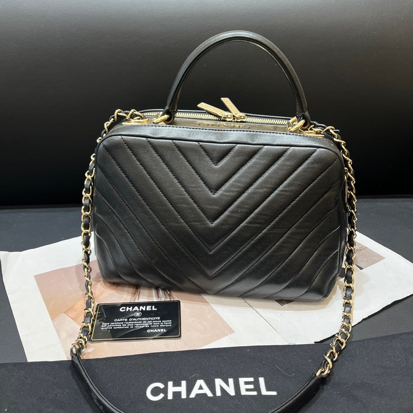 Chanel Trendy CC Black Camera Bag xxcm