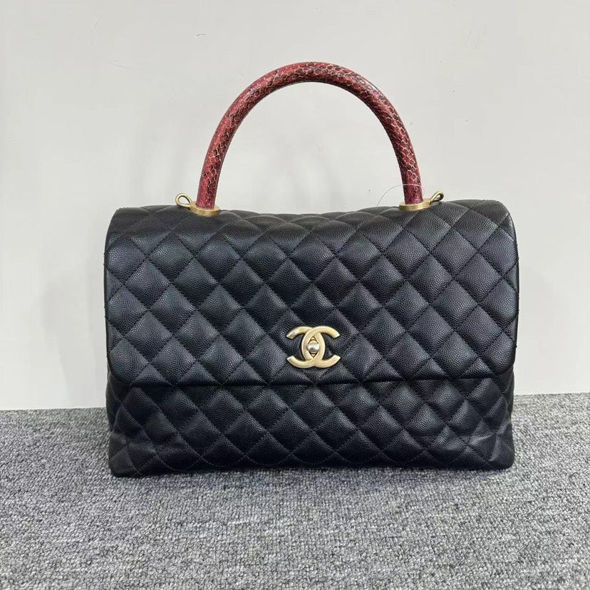 Chanel Coco Handle Black Bag