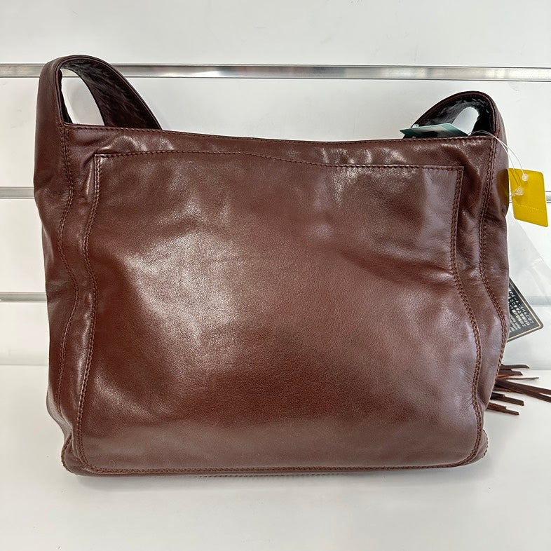 Chanel Crossbody Bag  in Brown Leather
