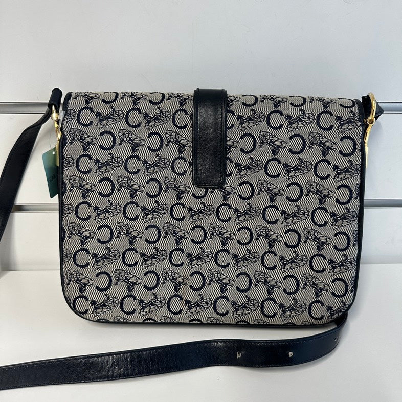 Luxury Crossbody Bag Canvas Black