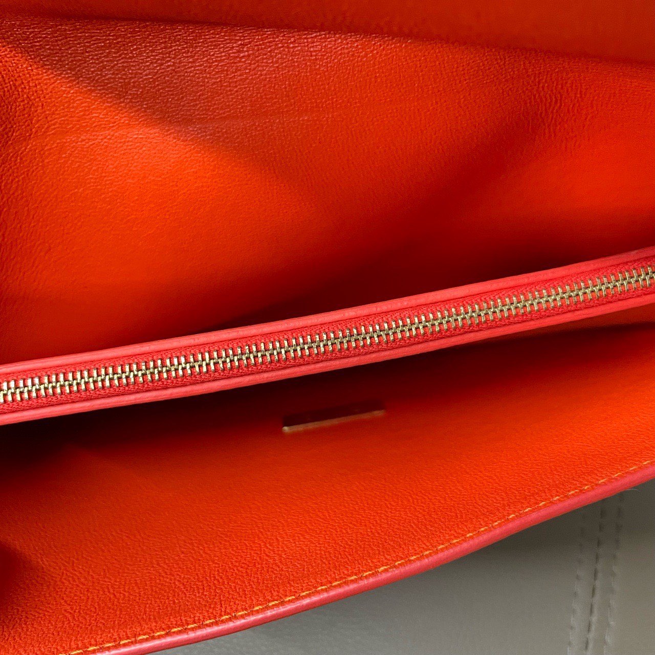 New Luxury Clutch In Orange Handbag Canvas Clutch Bag