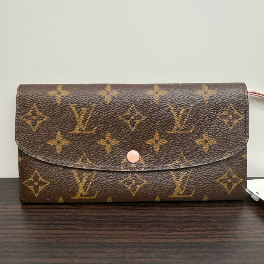 Louis Vuitton Monogram Long Wallet in Brown Leather - Condition