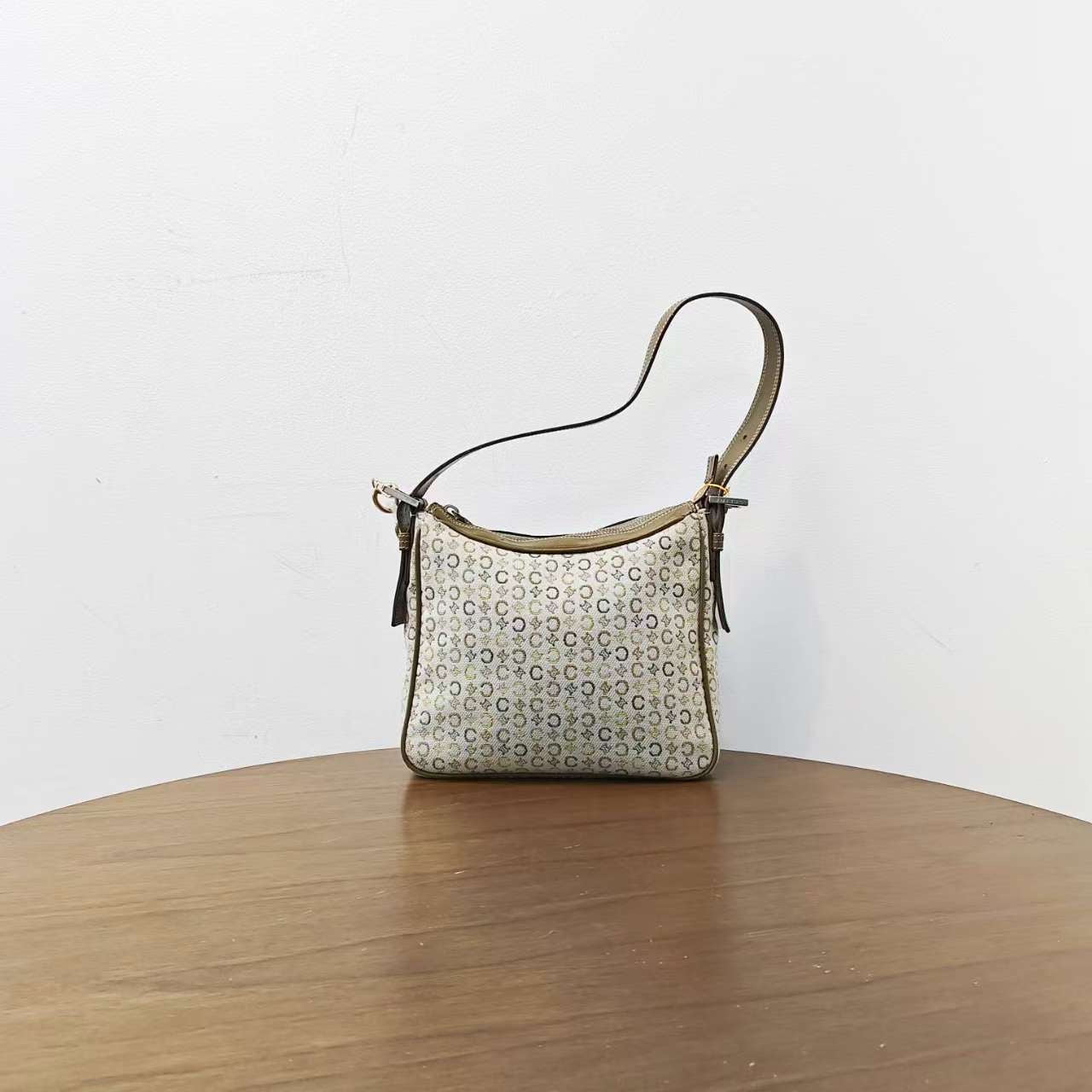 Luxury Macadam Shoulder Bag Green