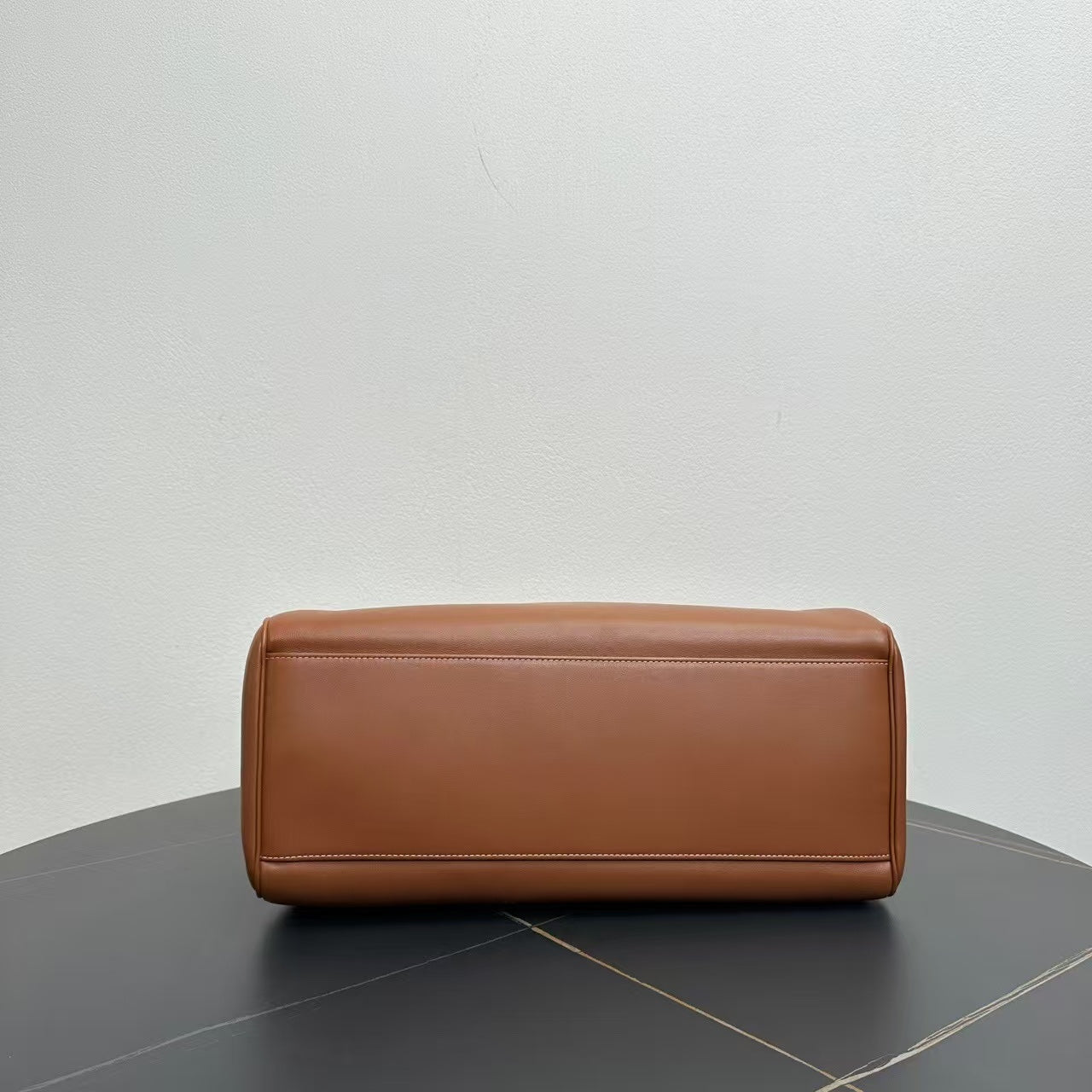 Luxury Tote Bag Leather Brown