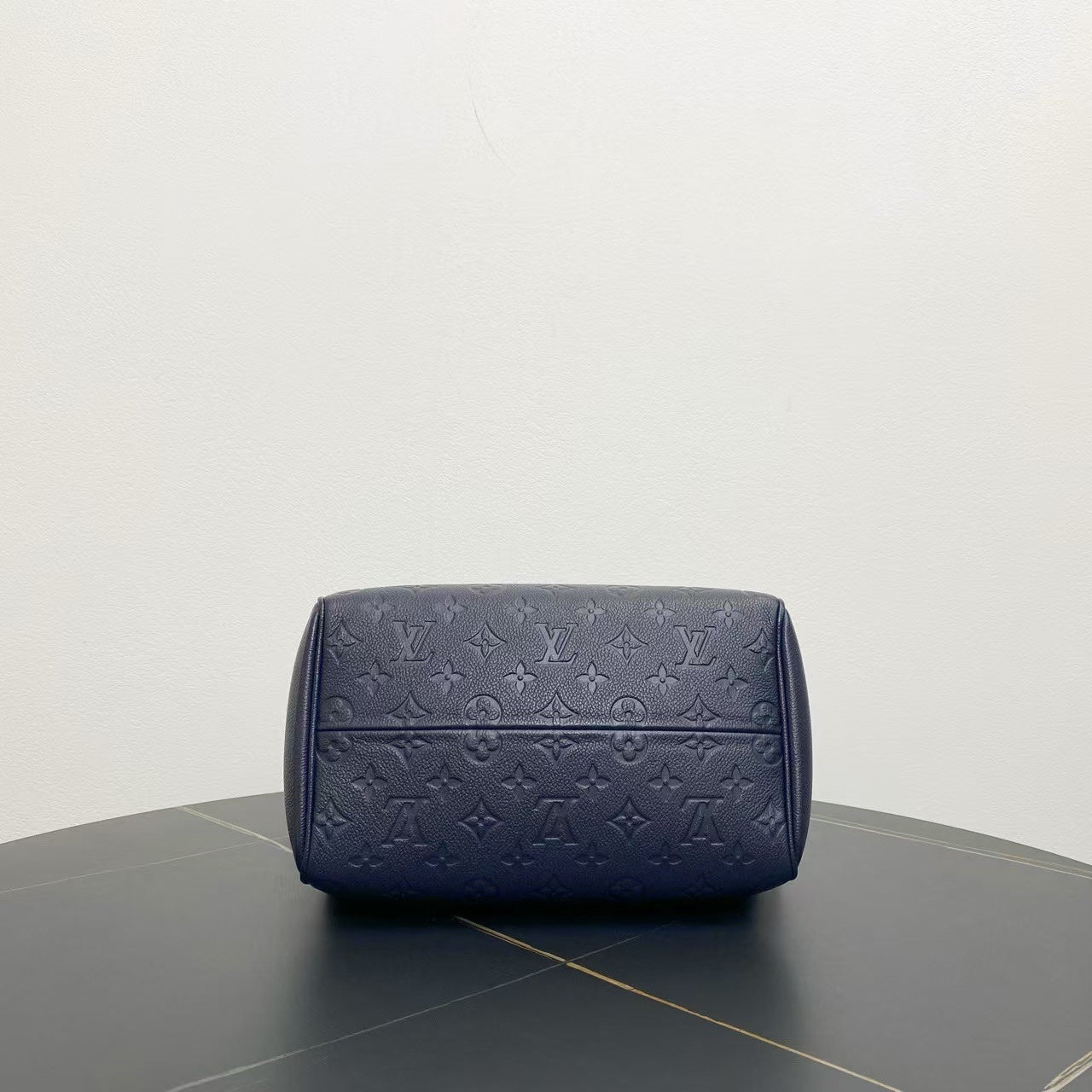 Louis Vuitton Speedy 25 Bandoulière Black Leather Satchel