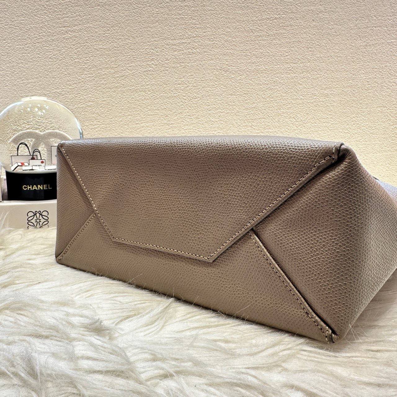 Luxury Tote Phantom Gray Tote Bag Leather Medium