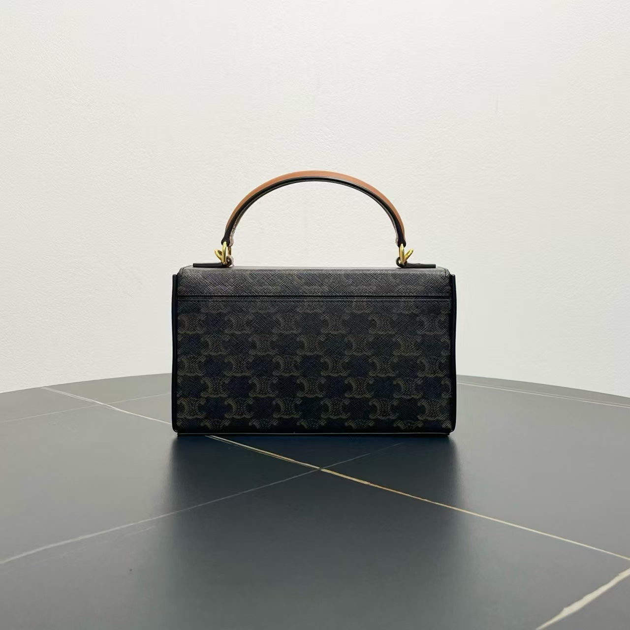 Luxury Triomphe Shoulder Bag In Canvas Monogram