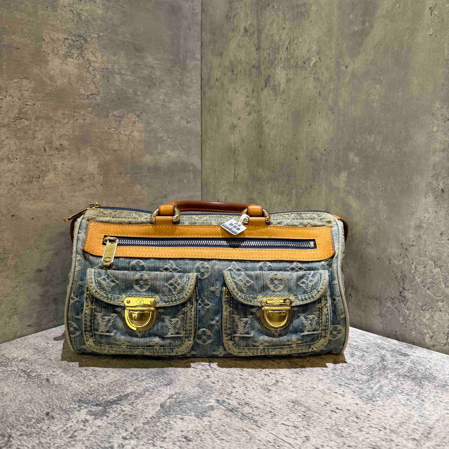 ?????best price Louis Vuitton denim speedy
