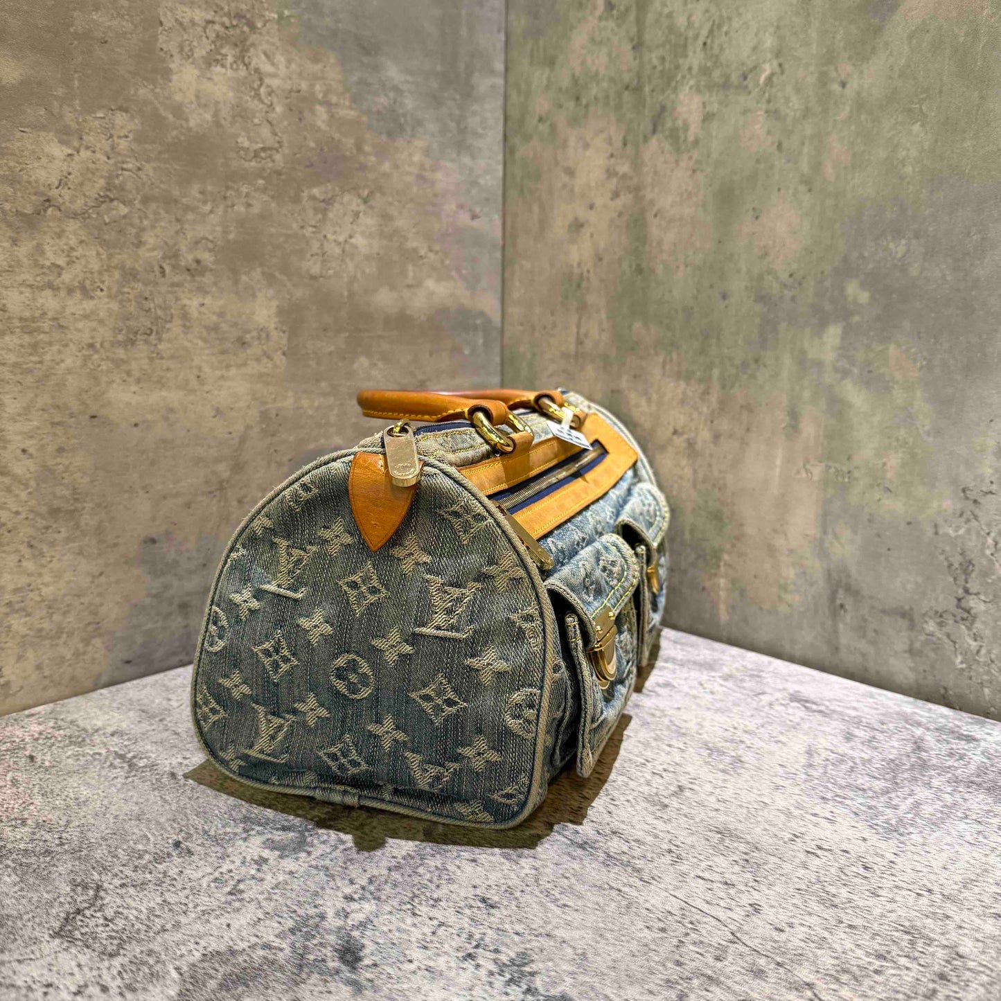 ?????best price Louis Vuitton denim speedy