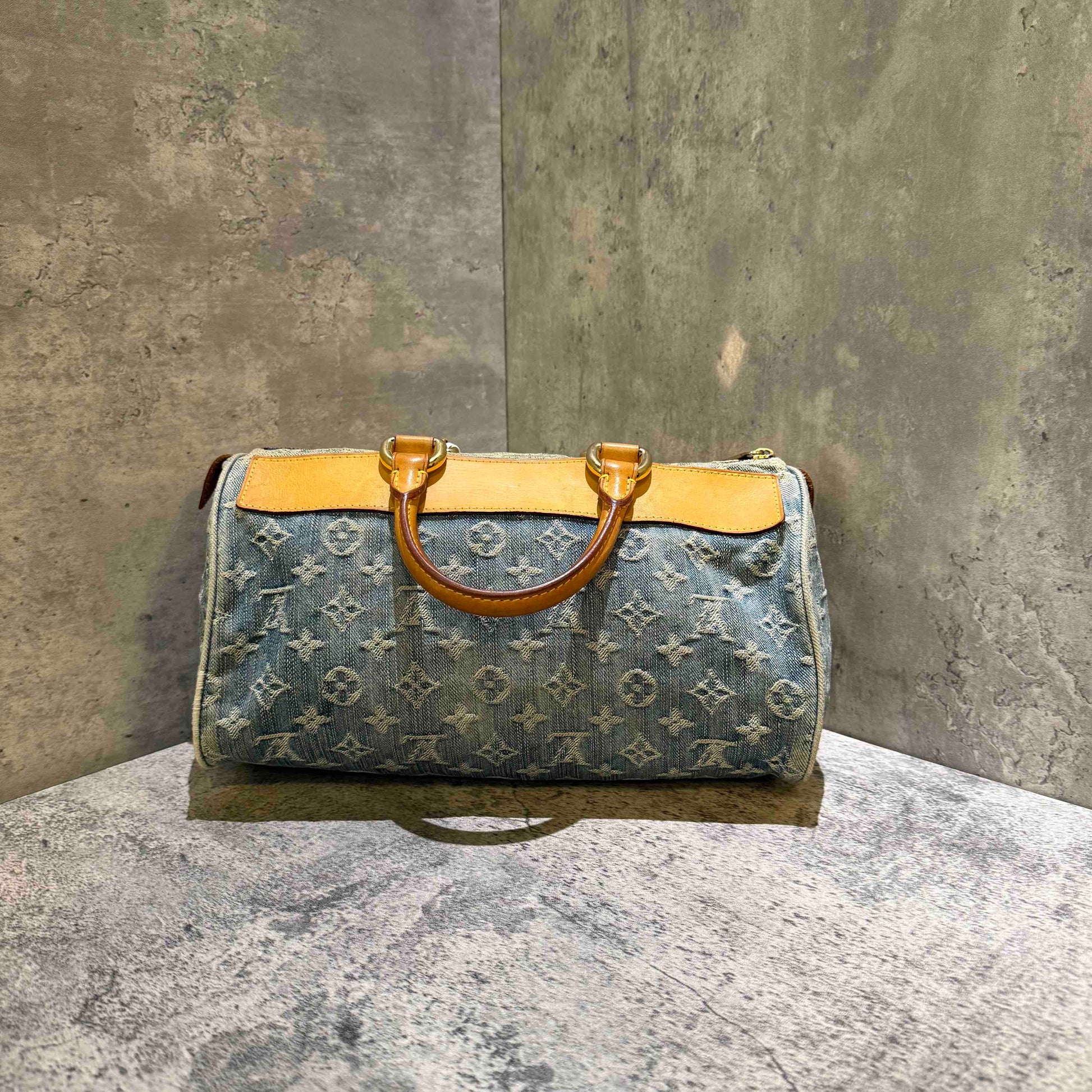 ?????best price Louis Vuitton denim speedy