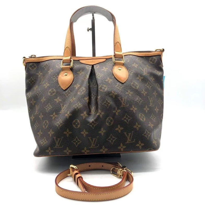Louis Vuitton Monogram Two-Way Bag Brown LYW1357