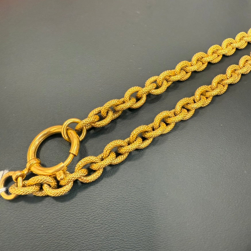   Chanel Coco Lava Necklace A FM