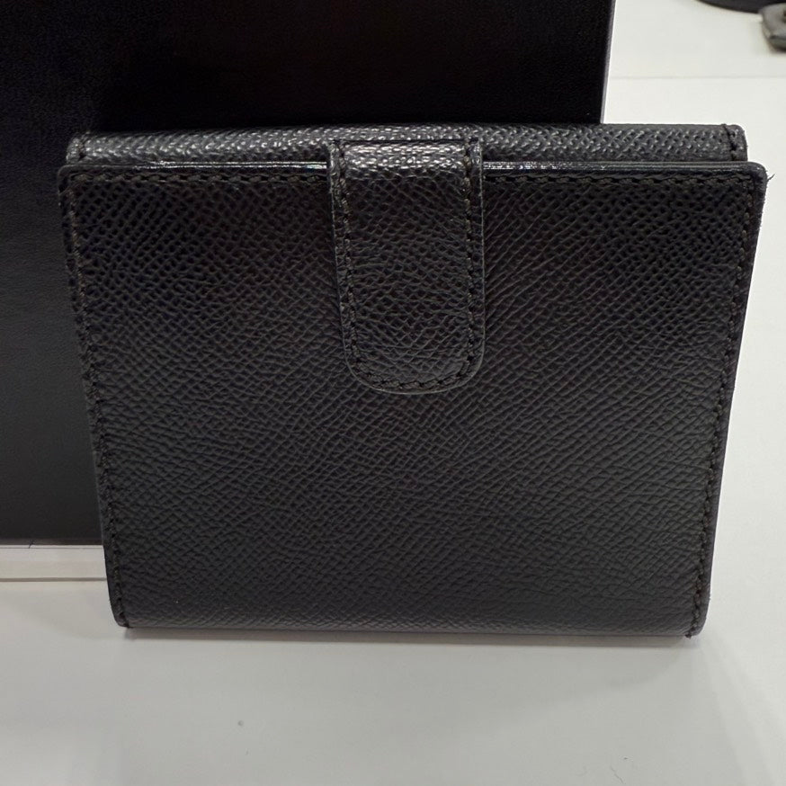 Chanel Caviar Leather Wallet in Black - Series  FM