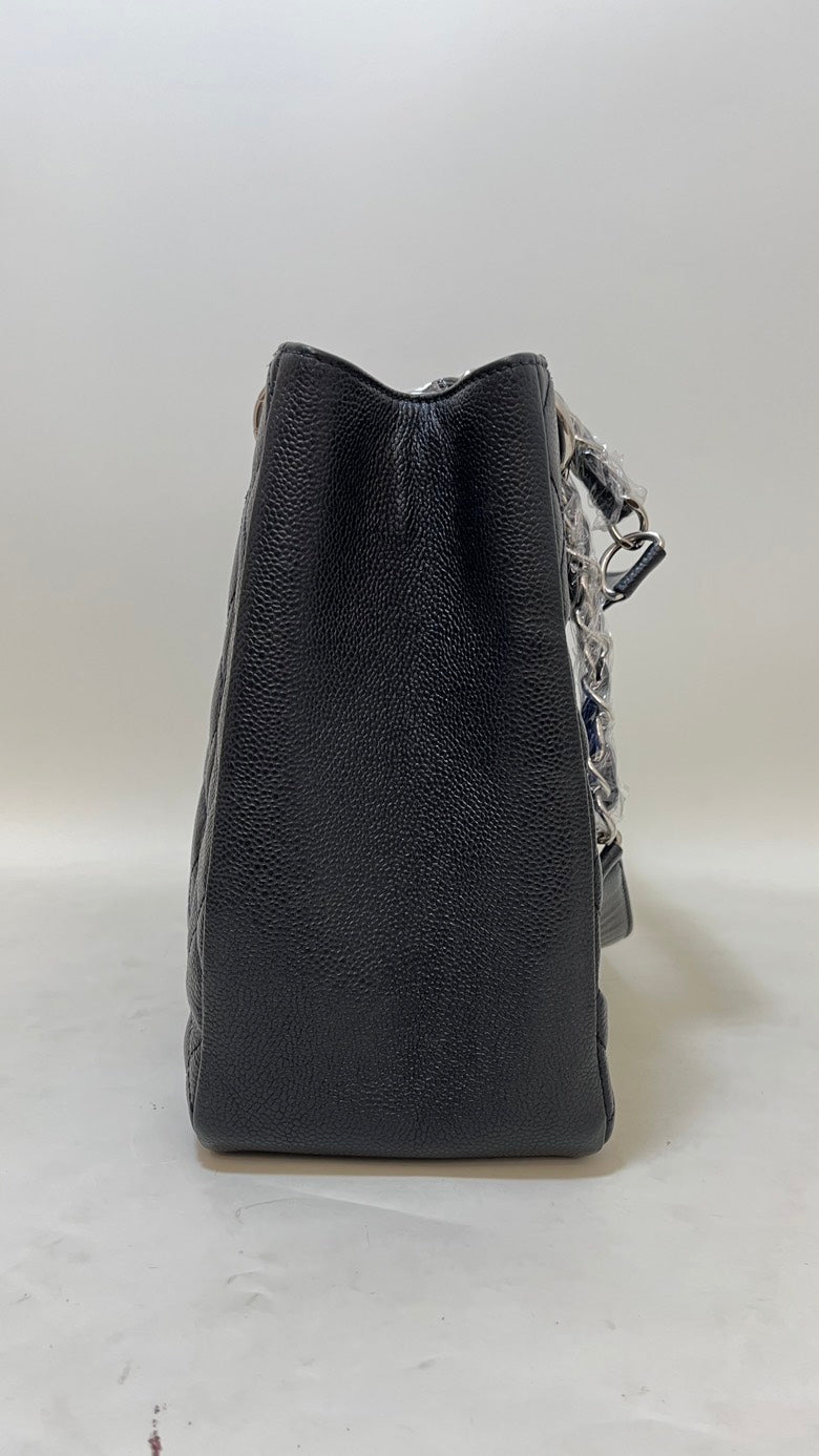Chanel Caviar Leather Black Tote Bag -