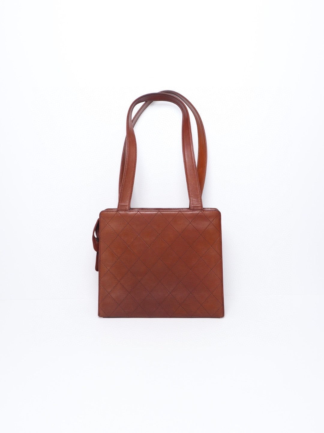 Chanel CC Turnlock Caramel Leather Tote Bag Very  