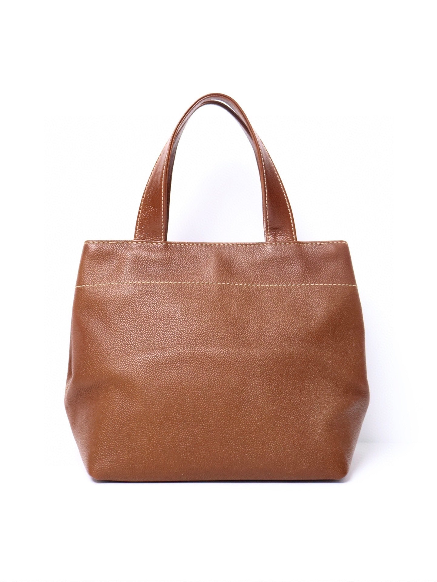 Chanel Caviar Leather Quilted Tote Bag in Brown