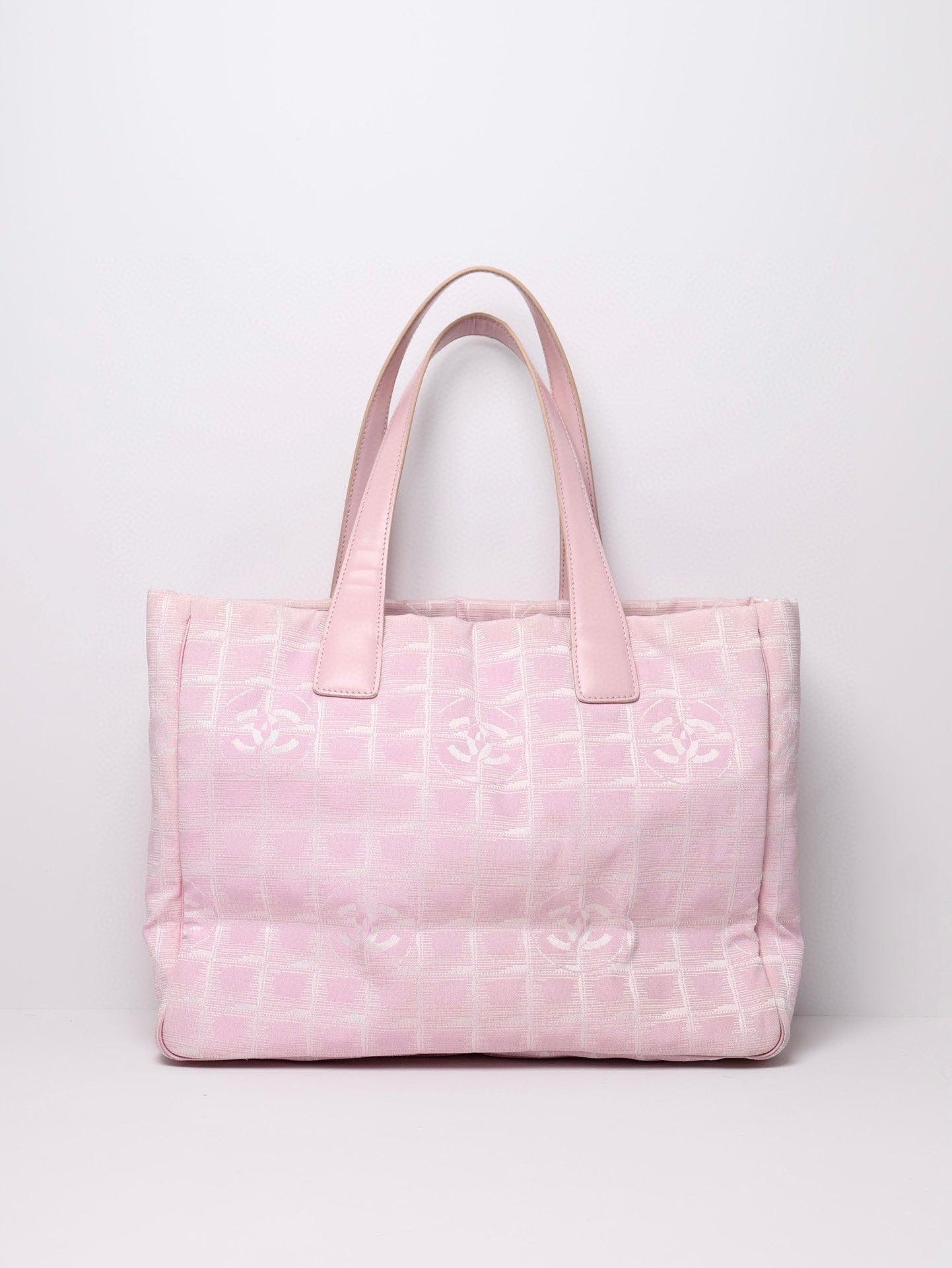 Chanel Travel Line Pink Tote