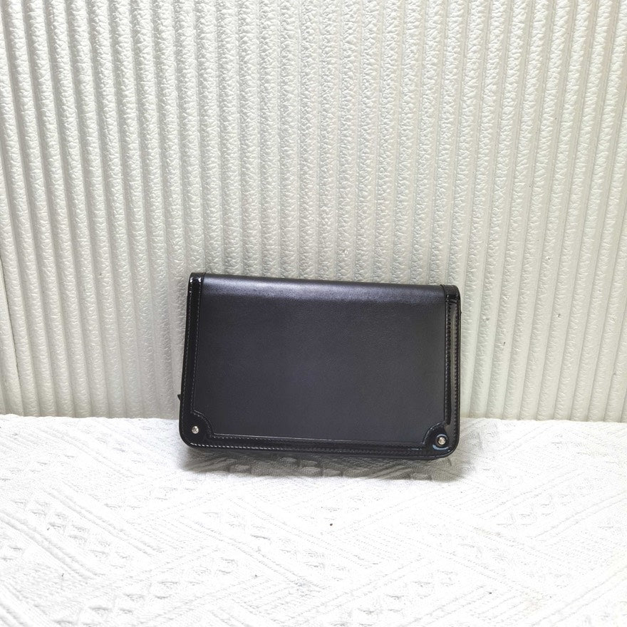 Chanel Black Leather WOC Bag - Designer Crossbody