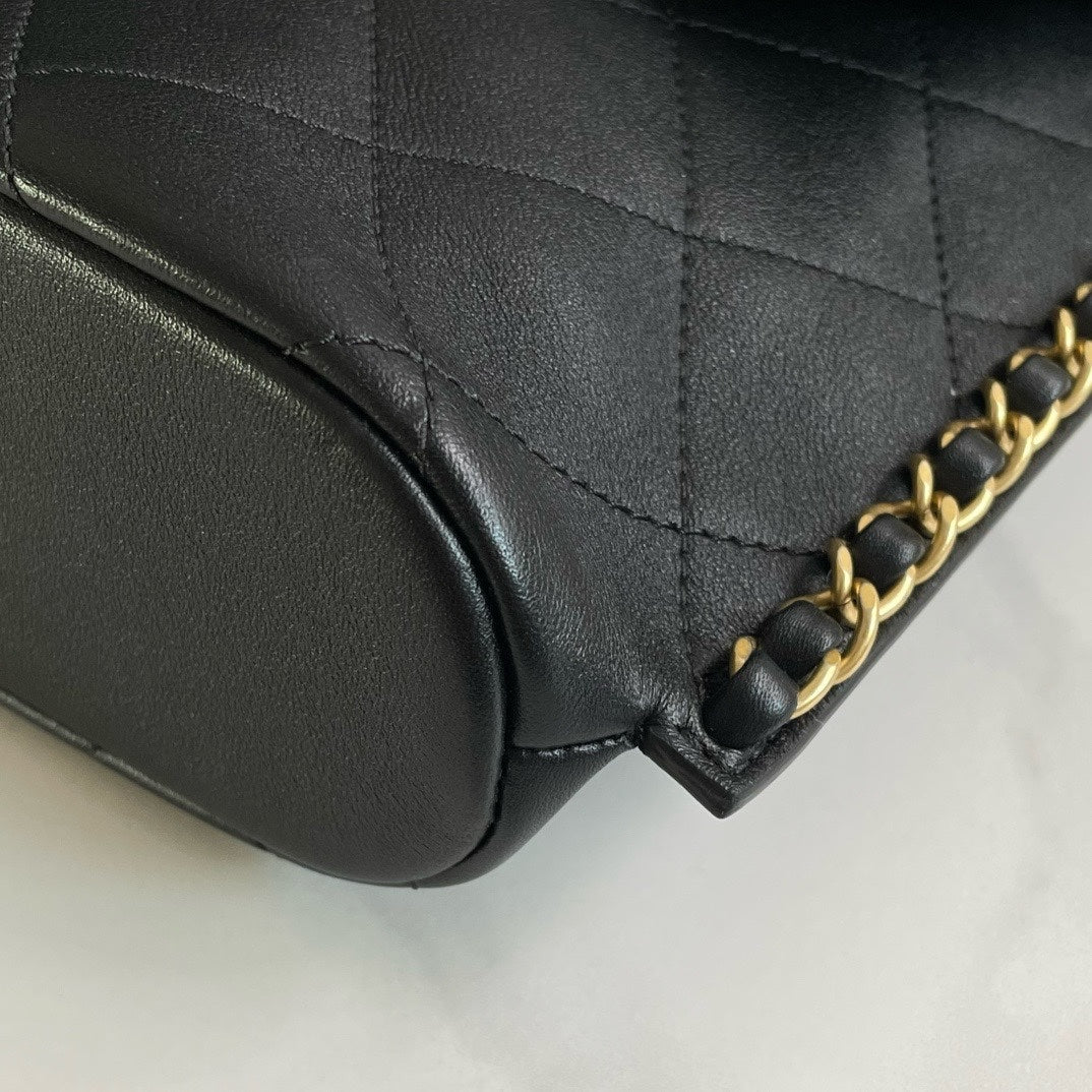Un?? Chanel Hobo Bag Small () #