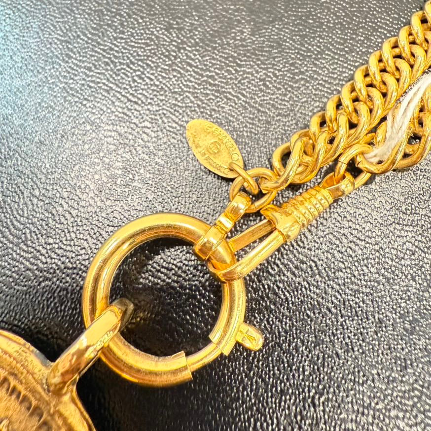   Chanel Cambon Medallion Necklace FM