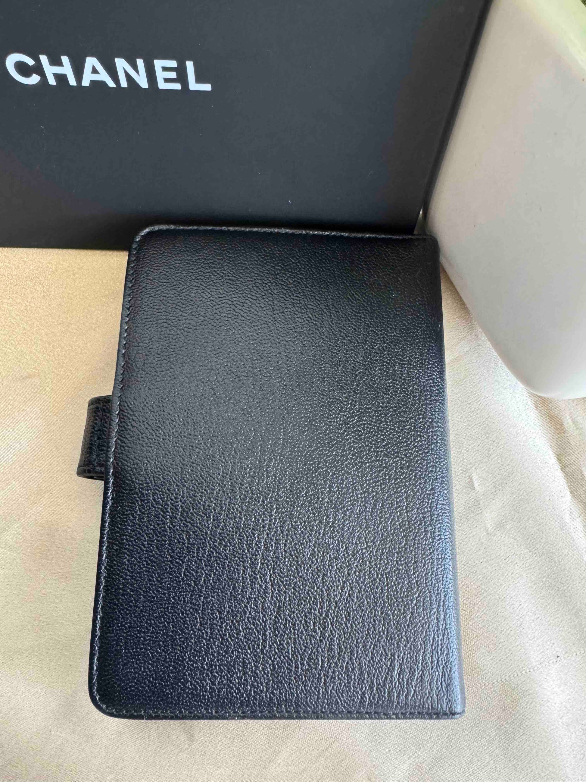 Chanel Notebook RE Black Leather