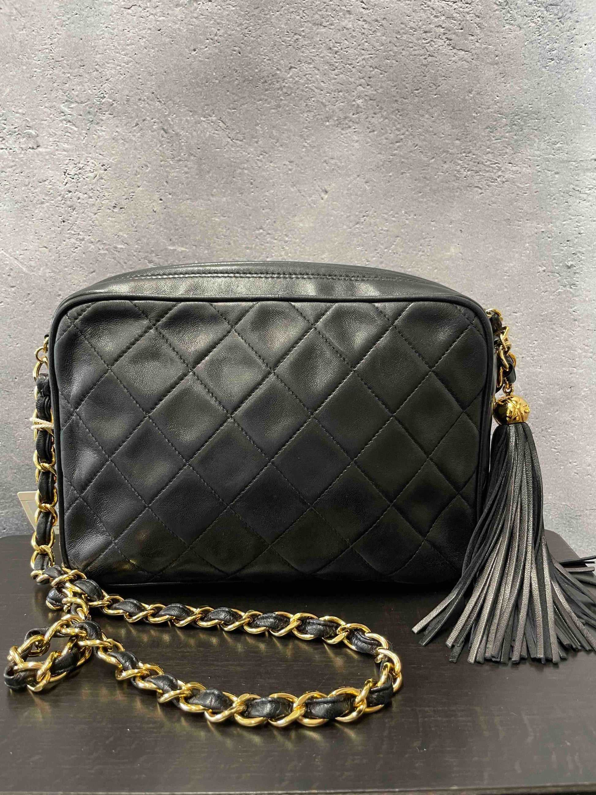 Chanel   Black Camera Bag RE – Leather Shoulder Bag