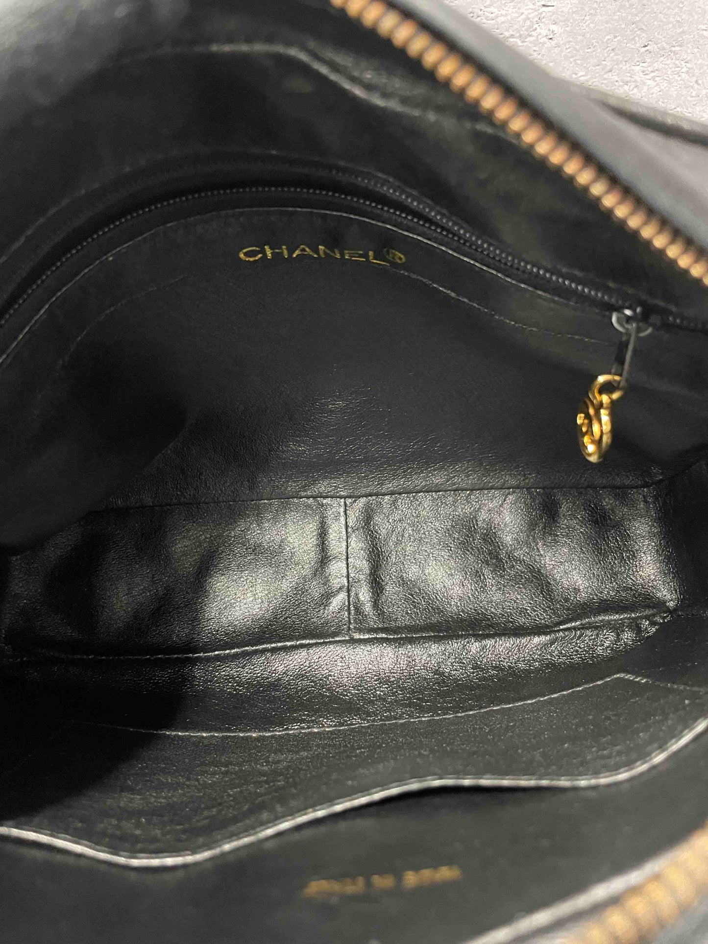 Chanel   Black Camera Bag RE – Leather Shoulder Bag