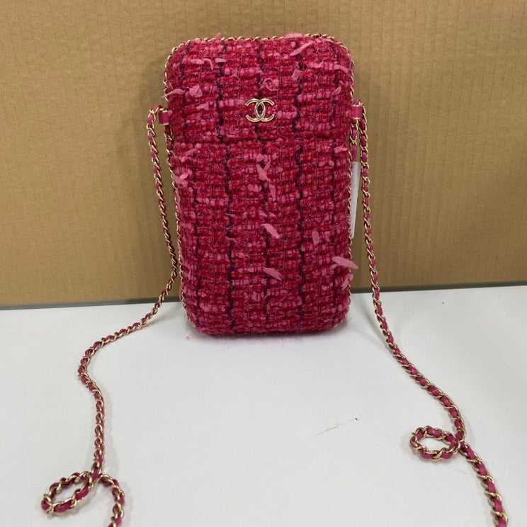 Chanel E S Red Wine Flask Holder