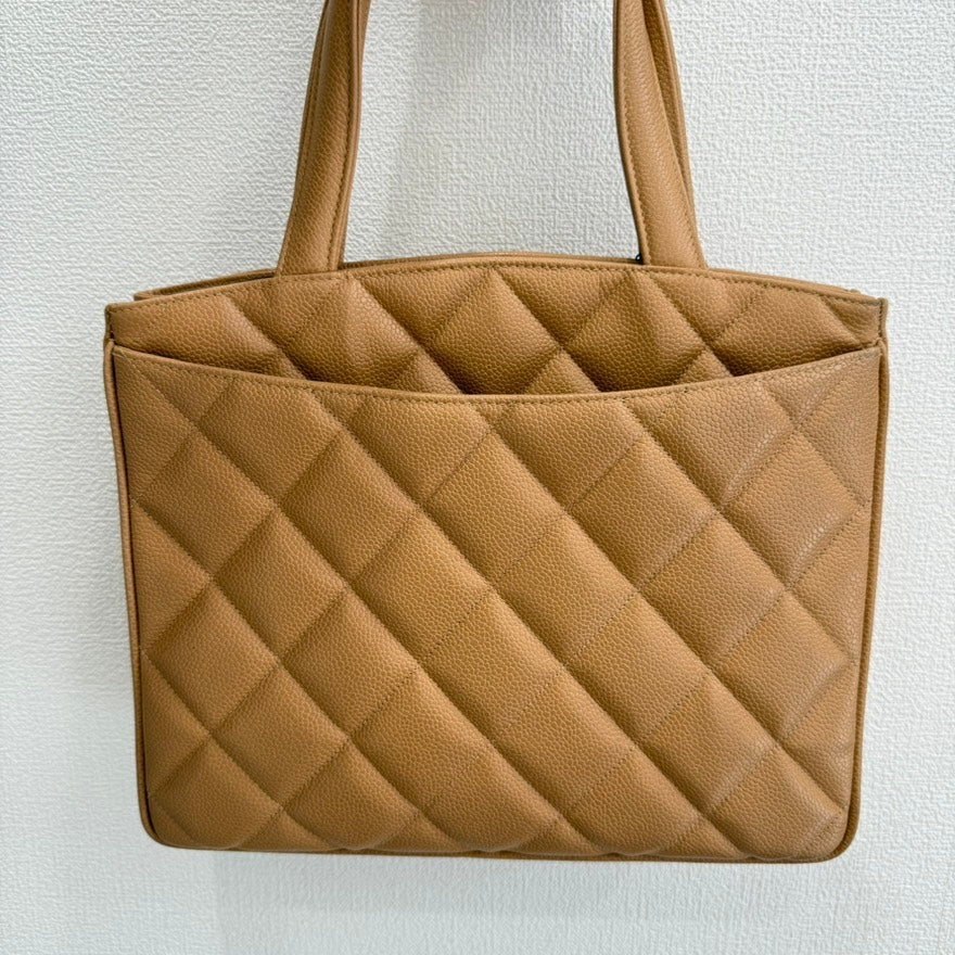   Chanel Coco Turn-lock Caviar Leather Handbag GT