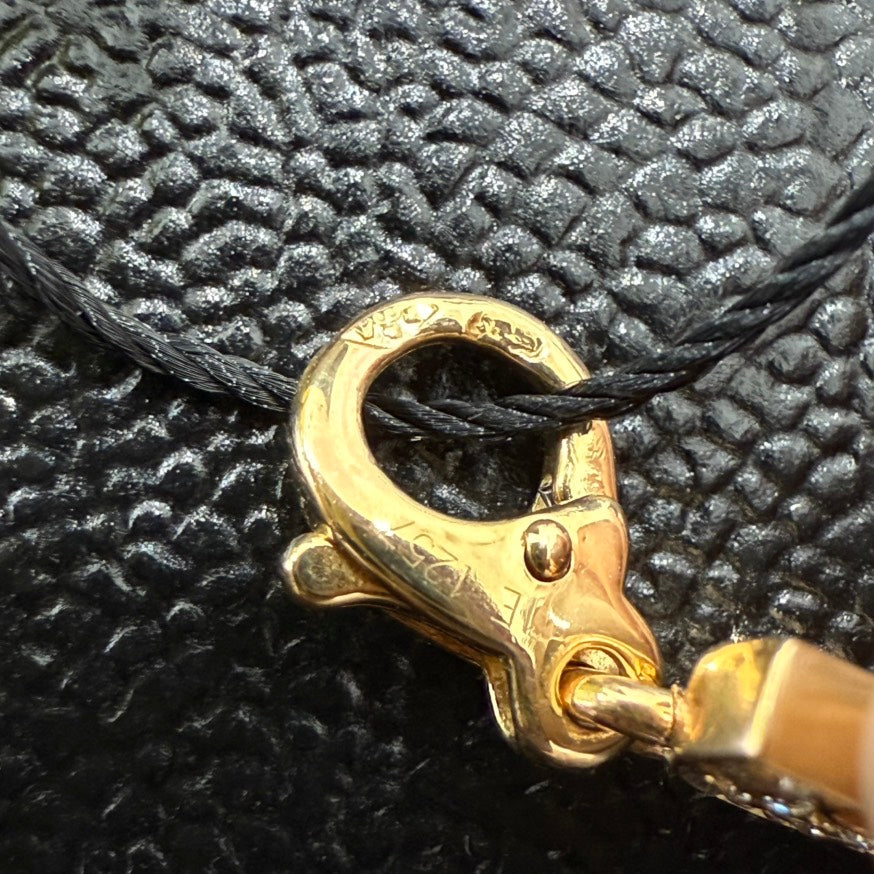 Chanel KYG Diamond C Charm Gold Pendant