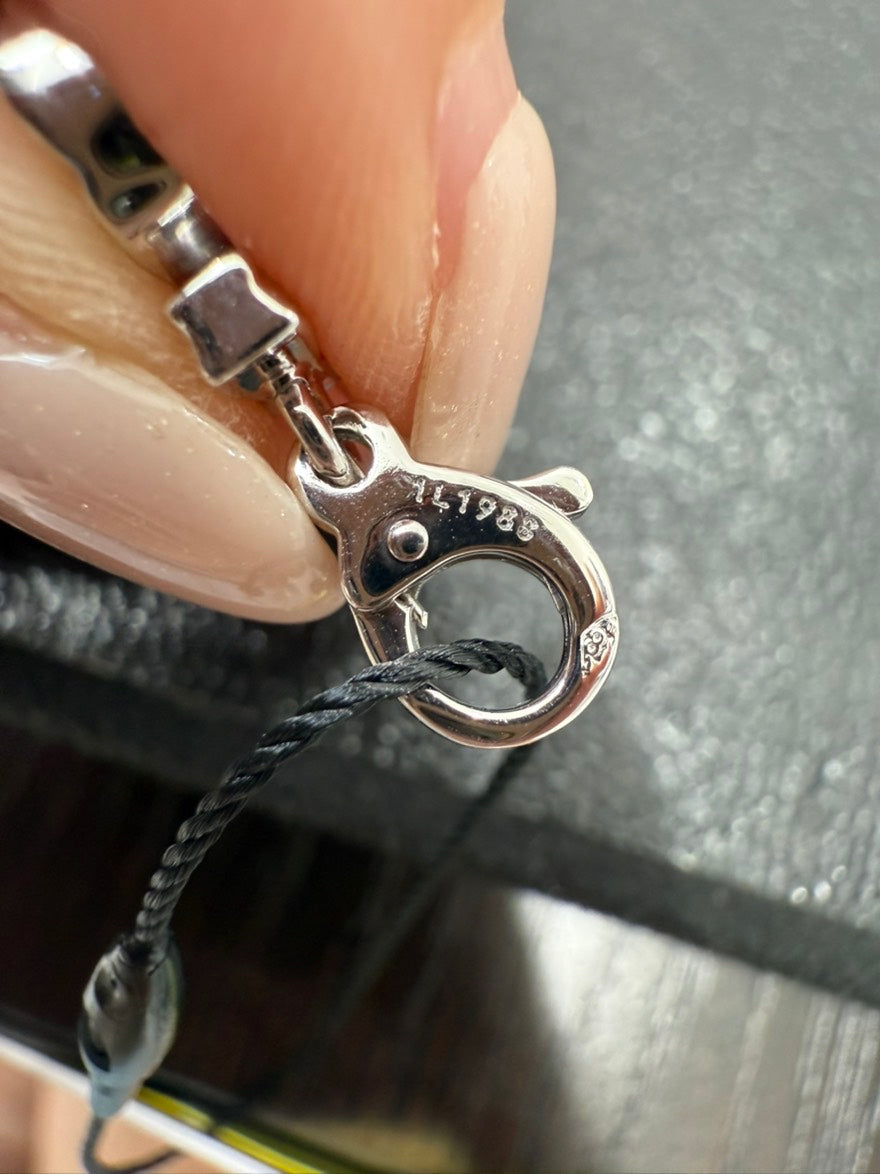 Chanel KWG No Charm Silver Pendant